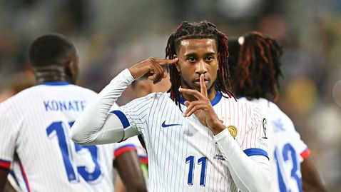  Франция реши сложния тест Украйна и започва сполучливо квалификациите за Мондиал 2026 