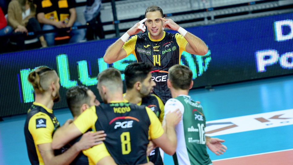 Александър Атанасийевич се завърна ударно в СКРА Белхатов! Дик Коой MVP