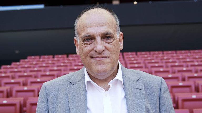 Хавиер Тебас: Мисля, че Дембеле няма да остане в Барселона, невъзможно е Холанд да заиграе на "Камп Ноу"