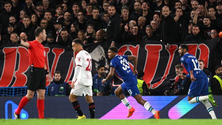 Челси 1:0 Милан, защитник с първи гол за лондончани