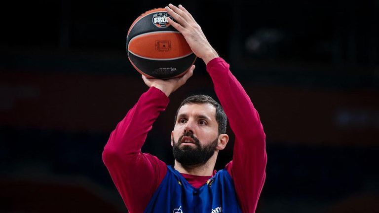 Звездата на баскетболния Барселона Никола Миротич вече се намира във