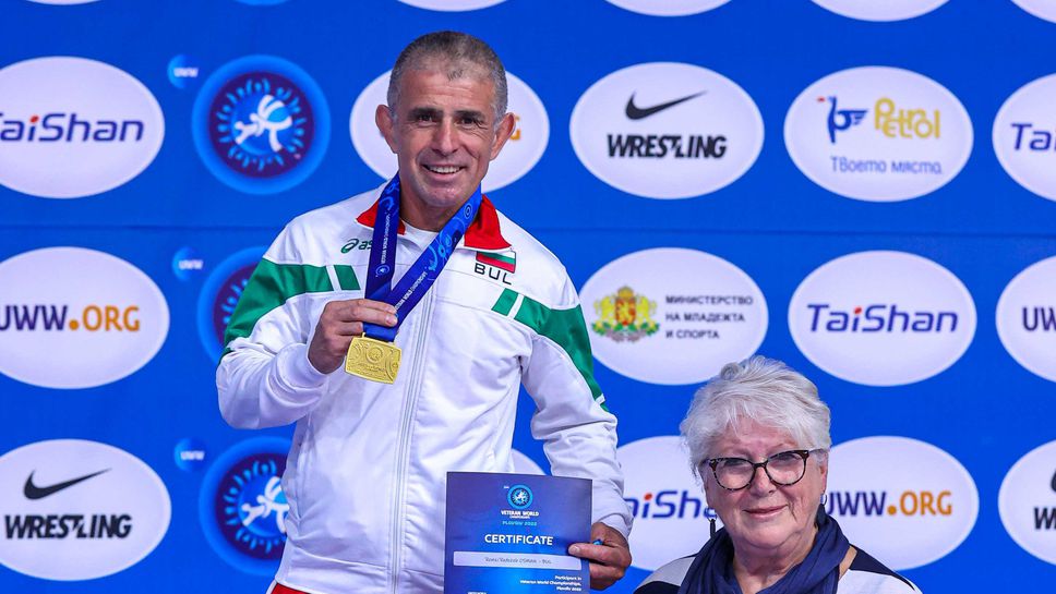 Ремзи Осман стана за седми път световен шампион по борба за ветерани