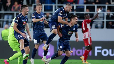 Олимпиакос изпусна преднина от два гола срещу Бачка Топола