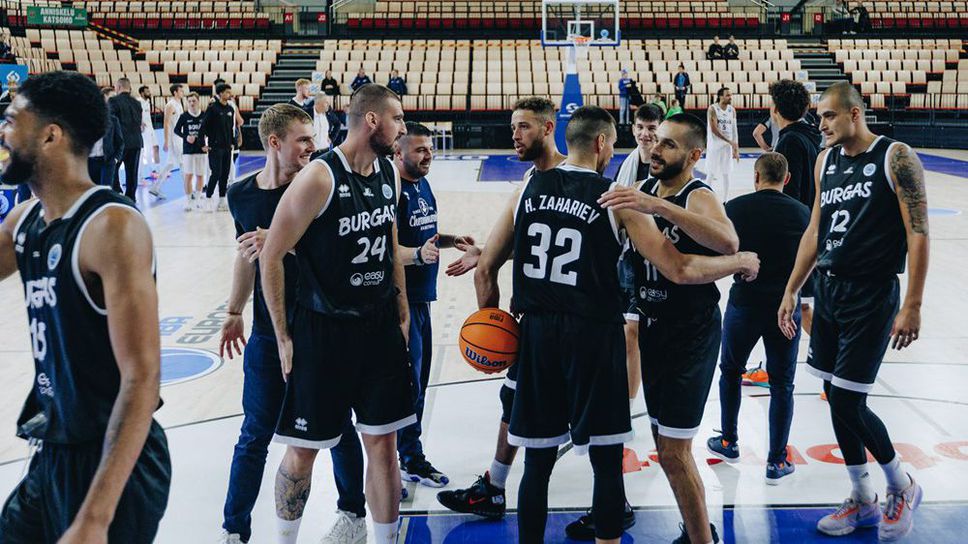Черноморец излиза за историческо класиране в групите на ФИБА Къп