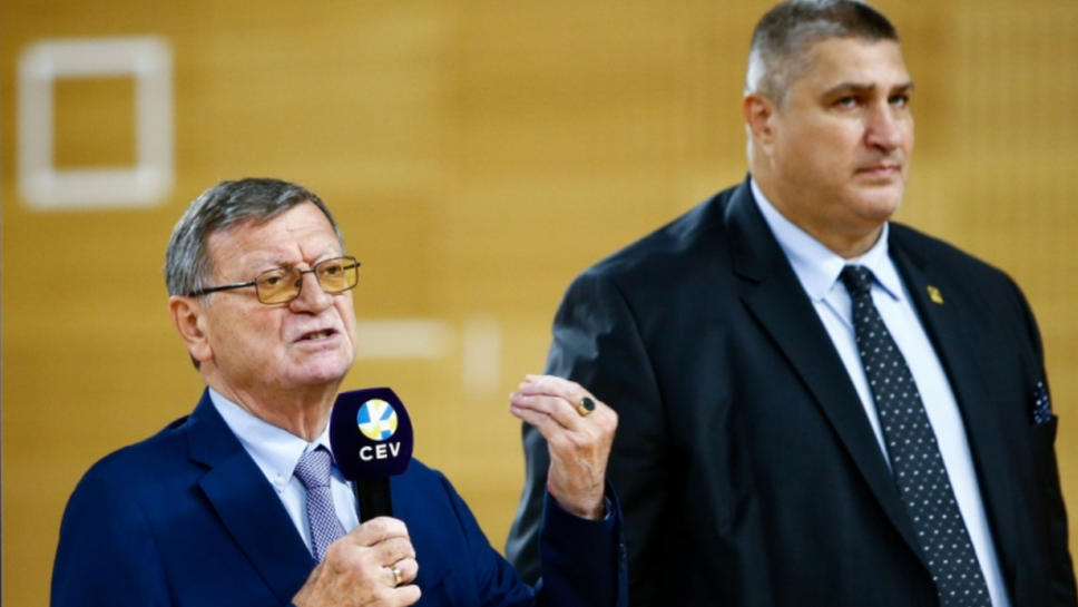 Шефът на CEV към БФВ и Любомир Ганев: Ще засилим нашето сътрудничество