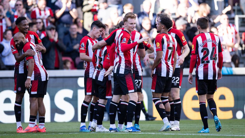 Брентфорд удари Уулвърхамптън в спектакъл с осем гола