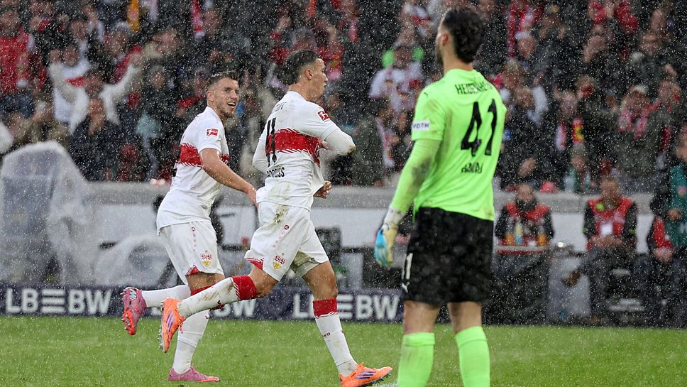 Трета поредна победа донесе място в топ 4 за Щутгарт