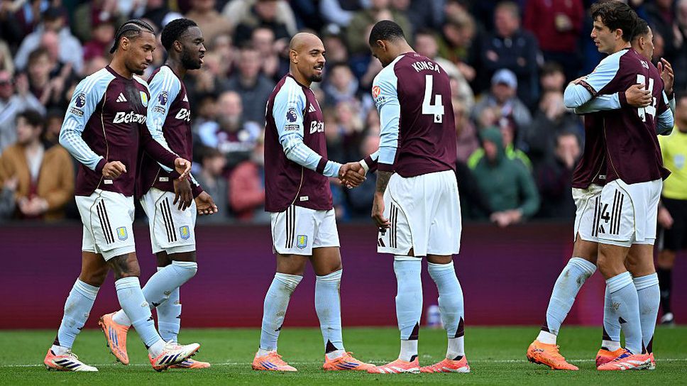 Астън Вила записа втори пореден успех в първенството