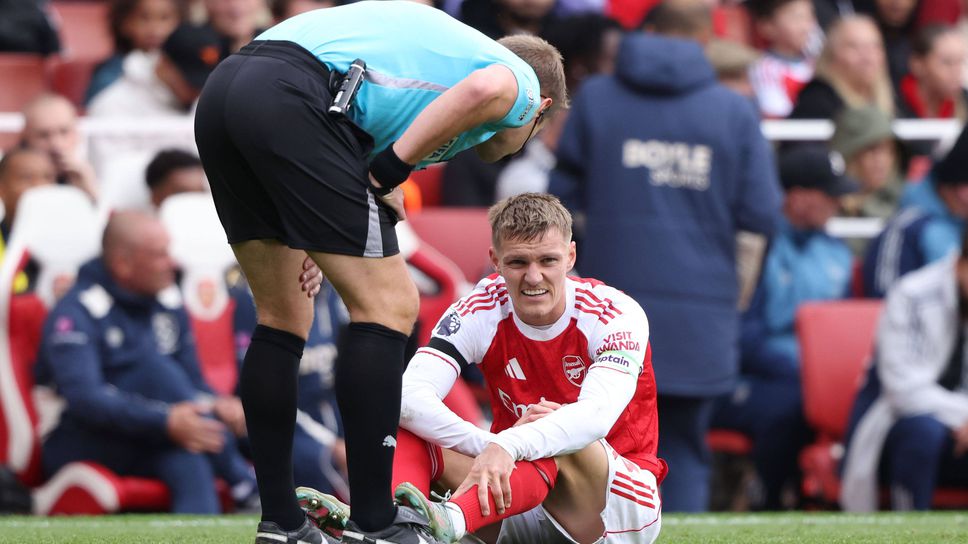 Арсенал потвърди за поредната контузия на Йодегор, халфът отпада за мачовете на Норвегия