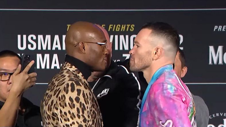 Камару Усман блъсна Колби Ковингтън преди UFC 268