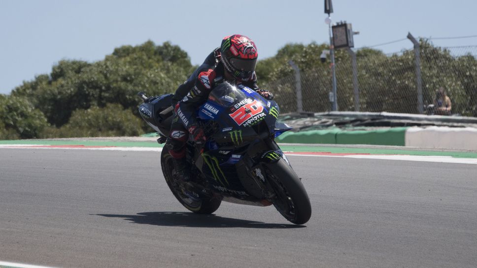 Куартараро над всички в първата тренировка за Гран При на Алгарве