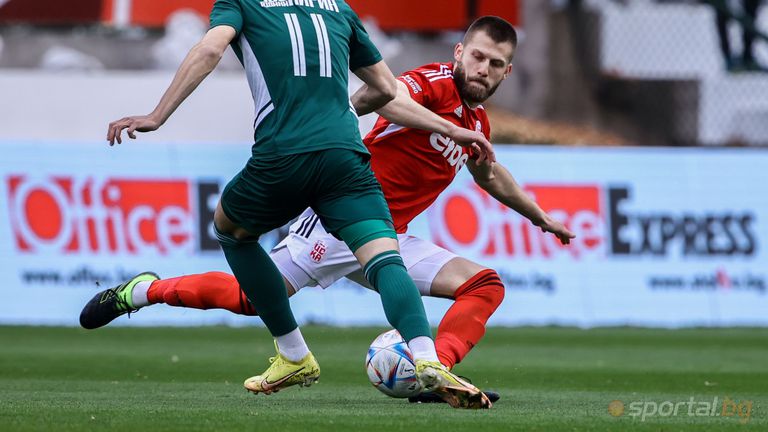 Полузащитникът на ЦСКА 1948 Реян Даскалов има повод да почерпи