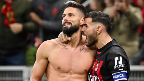  Жиру още веднъж влезе в ролята на воин за Милан 