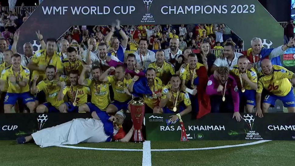 Румъния е новият световен шампион по мини футбол