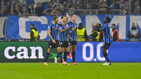 Аталанта преодоля неволите и съсече Марсилия със страхотен късен гол