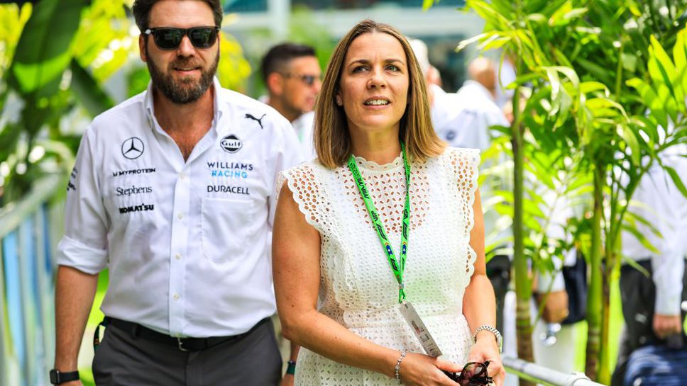 Дъщерята на основателя на Уилямс сър Франк Уилямс – Клеър
