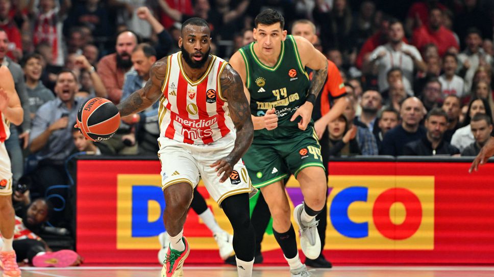 Цървена звезда продължава победната си серия в Евролигата след като