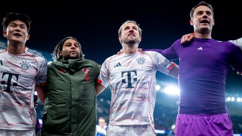  Медиите в Европа засипаха с похвали непобедимия Байерн на Компани 