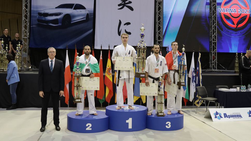 България с 8 медал от ЕП по карате киокушин за мъже и жени