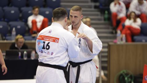 Европейският шампион по киокушин Кристиян Дойчев е спортист №1 на Ямбол за 2021