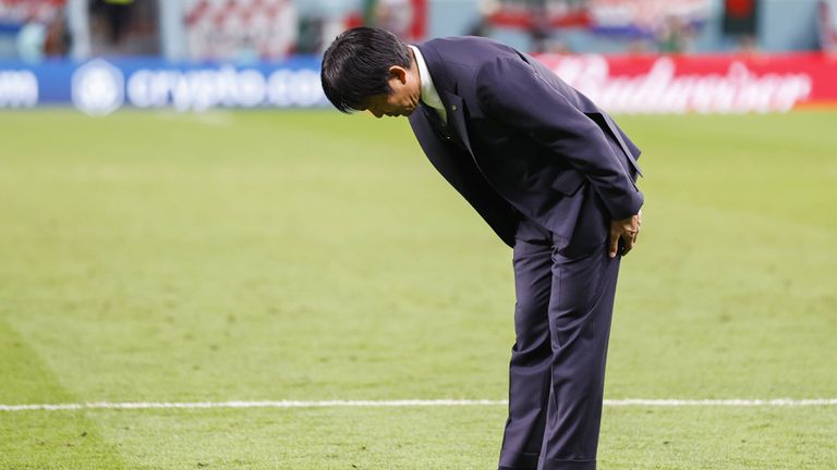 Селекционерът на японския национален отбор по футбол Хаджиме Мориясу заяви
