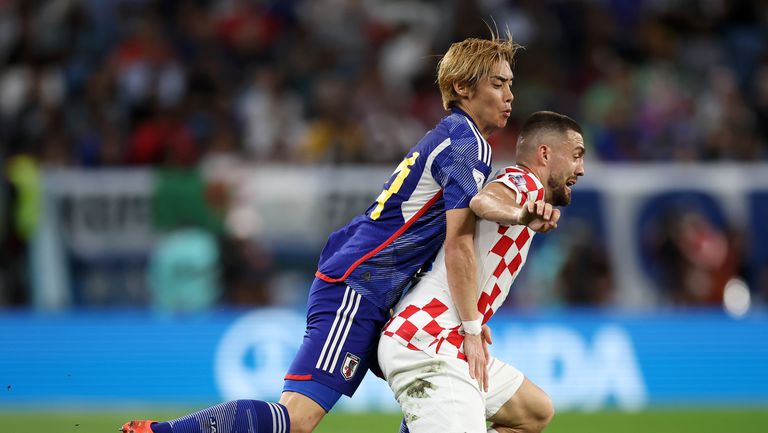 Япония 1:0 Хърватия, Маеда вкара две минути преди почивката  (гледайте тук)