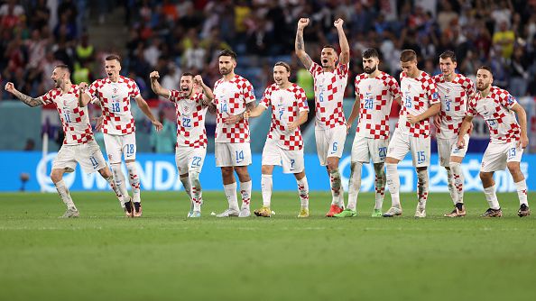 Рулетката на дузпите отново помогна на Хърватия във фазата на елиминациите