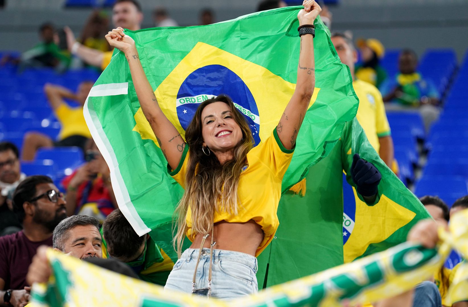  Феновете на Бразилия и Южна Корея 