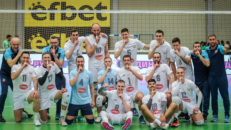 Волейболистите на Монтана със специален поздрав за феновете на Берое