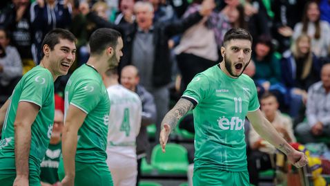  Берое с лесна победа над Пирин в Efbet Супер Волей 