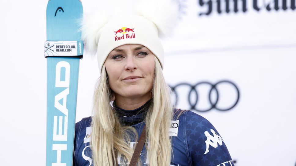 Американската скиорка Линдзи Вон се подготвя усърдно за следващите си