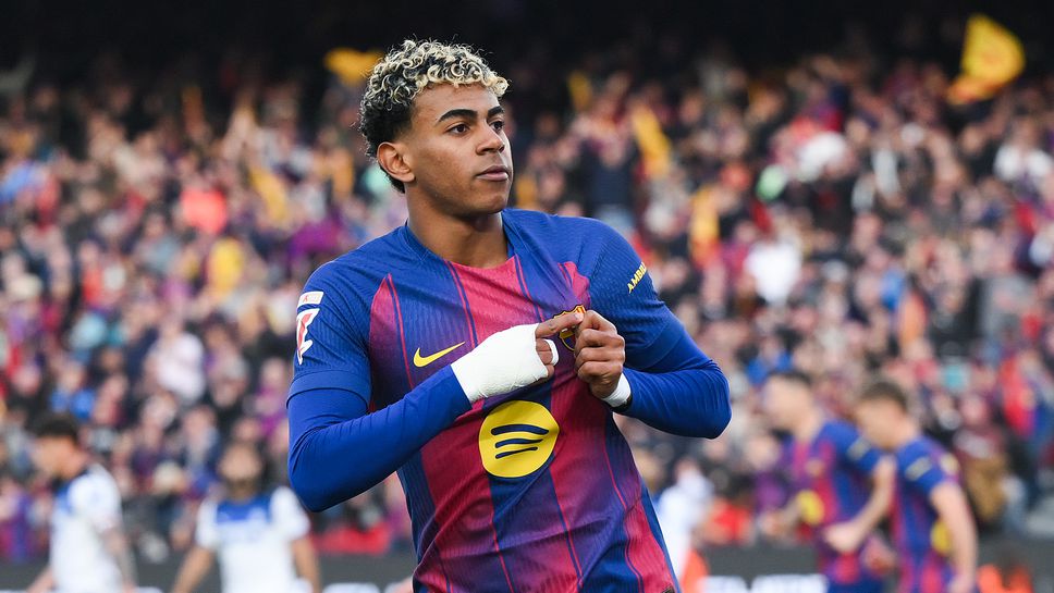 Младата звезда на БарселонаЛамин Ямал спечели наградата за Играч на