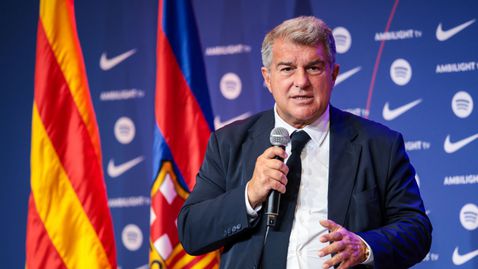 Лапорта за същността на проекта на Барса, трансферният прозорец и "модела, който може да работи"