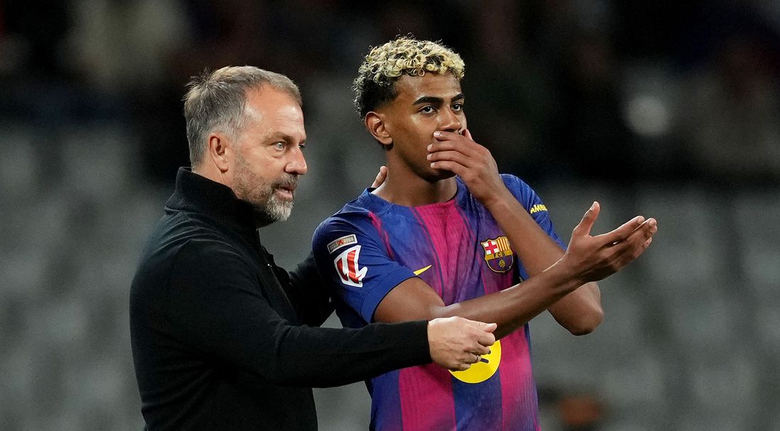 Ханзи Флик за Ямал: В 90% от случаите го фаулират, но той не пада