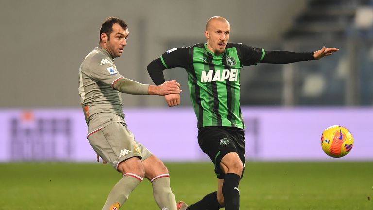  Дженоа удържа натиска на Сасуоло 