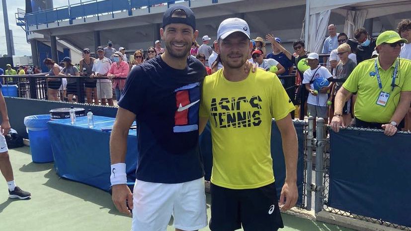 Григор Димитров загуби на двойки в Мелбърн