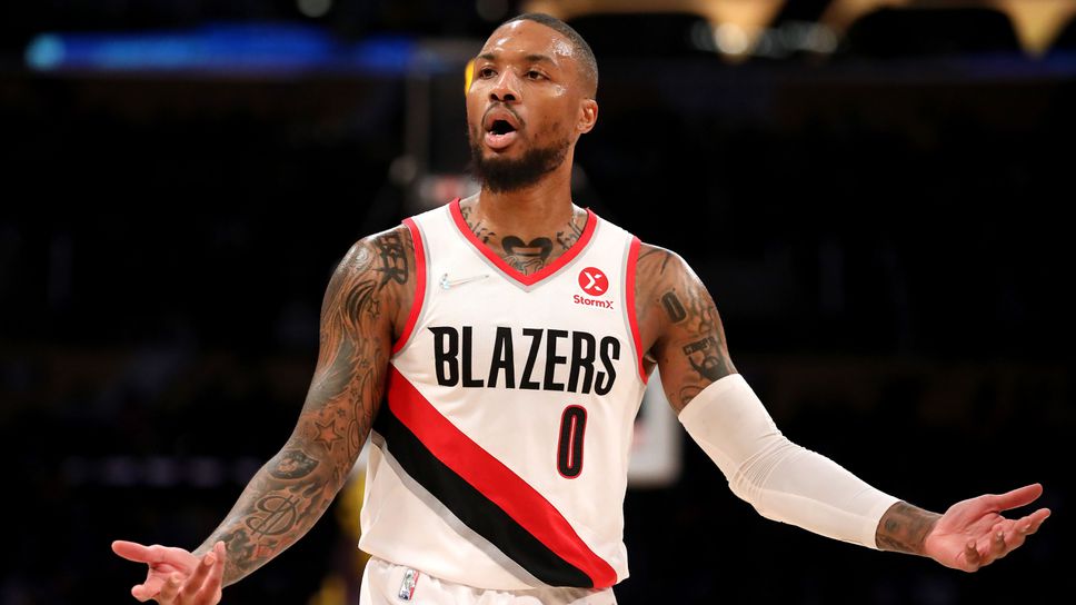 Травма мъчи Деймиън Лилард