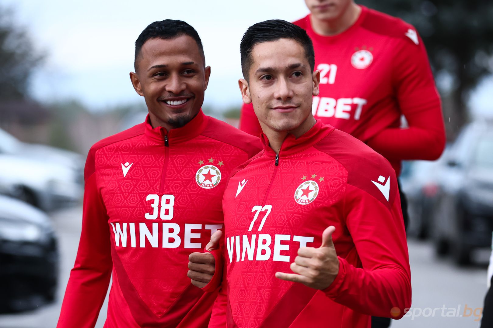 Първа тренировка на ЦСКА