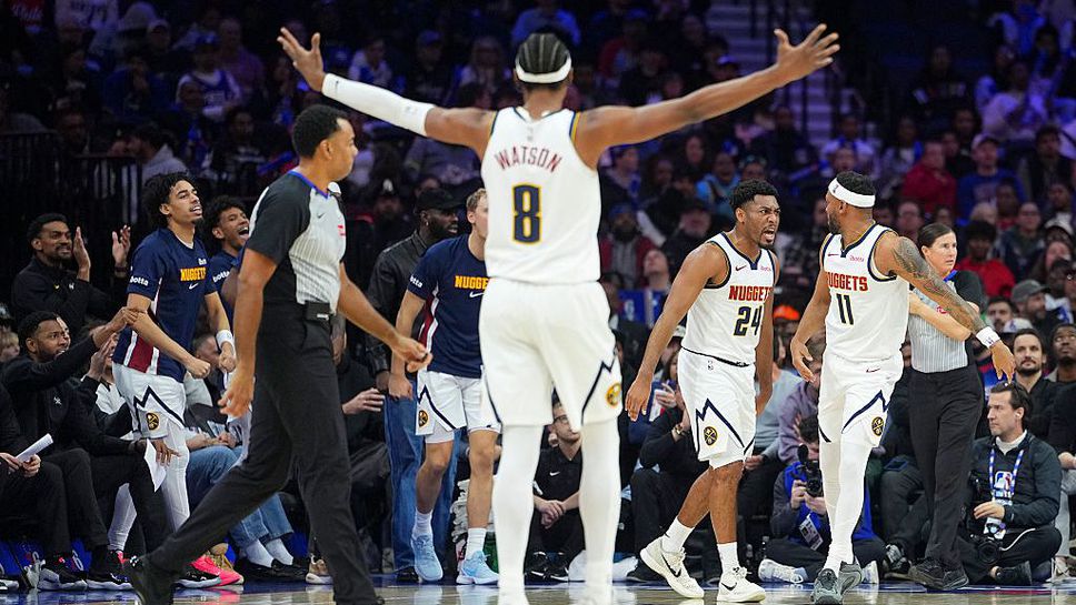 Останалият без звездите си Денвър излъга 76ърс след продължение