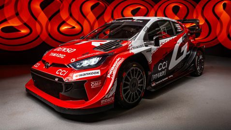 Тойота представи цветовете си за новия сезон в Световния рали шампионат