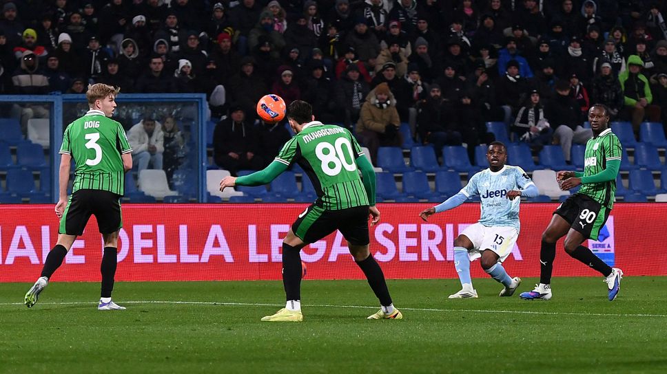Сасуоло 0:2 Ювентус, Мирети удвои