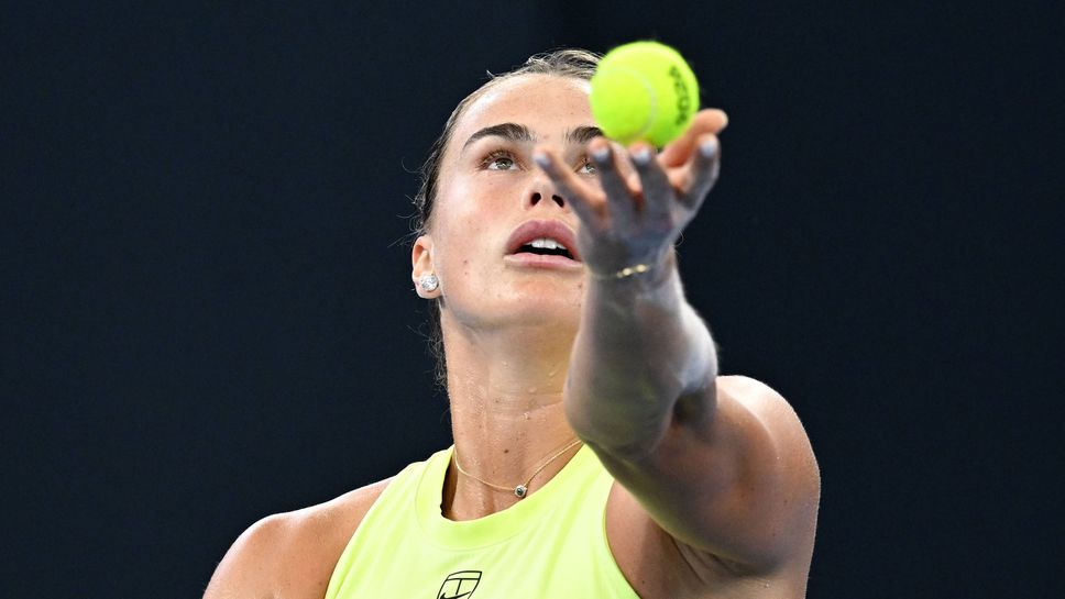 Водачката в световната ранглиста при жените Арина Сабаленка Беларус преодоля