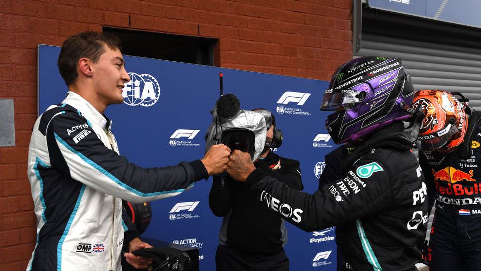 Джордж Ръсел се чувства „привилегирован“ да си партнира с Хамилтън в Мерцедес