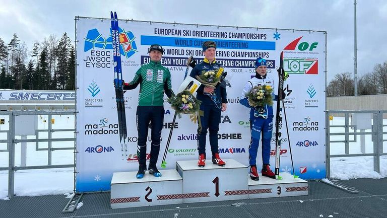 Най добрият български състезател по ски ориентиране Станимир Беломъжев спечели сребърен