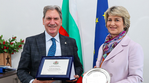 Министър Весела Лечева се срещна с президента на ITF
