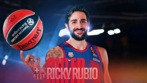 Официално: Рики Рубио се завърна в Барселона