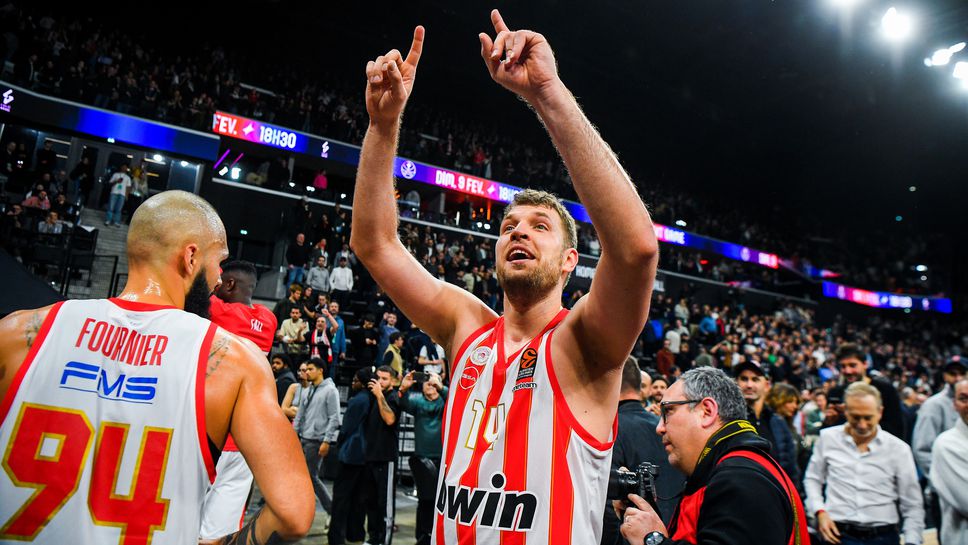 Александър Везенков е MVP на 25-ия кръг в Евролигата