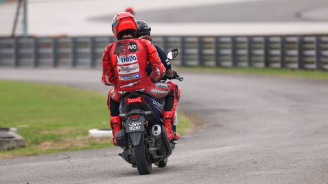 Маркес обясни катастрофата си във втория ден на теста в Малайзия