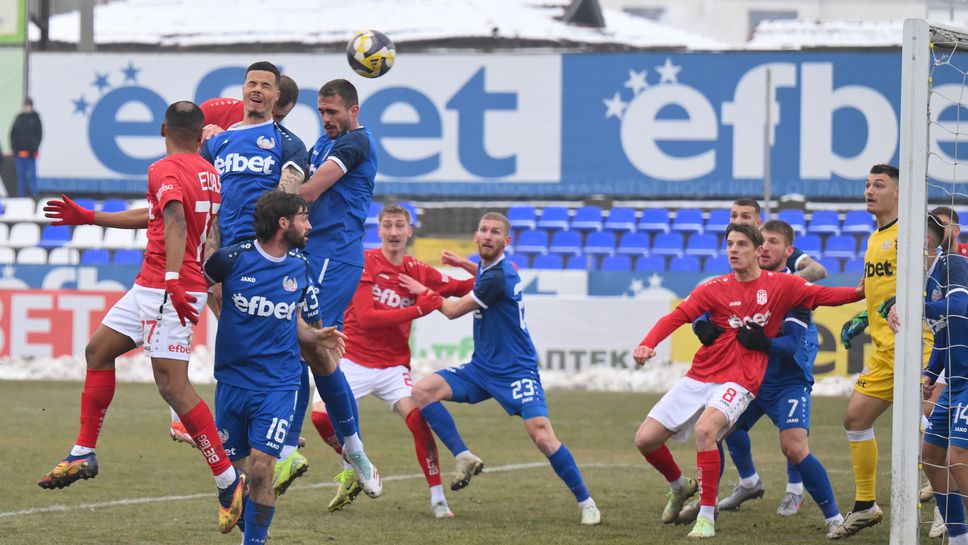 Монтана 0:1 ЦСКА 1948, "червените" пропуснаха дузпа