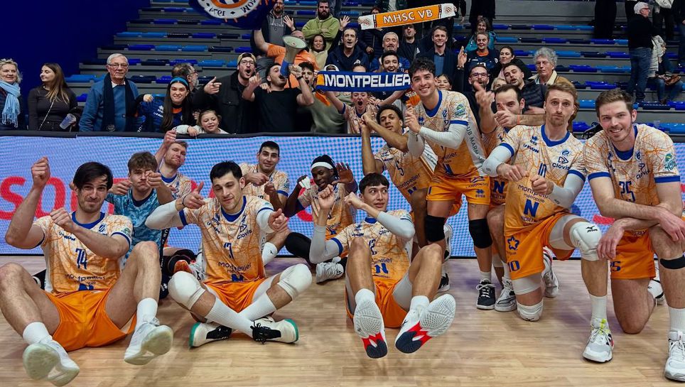 Българският волейболист Николай Къртев и неговият Монпелие излязоха начело във